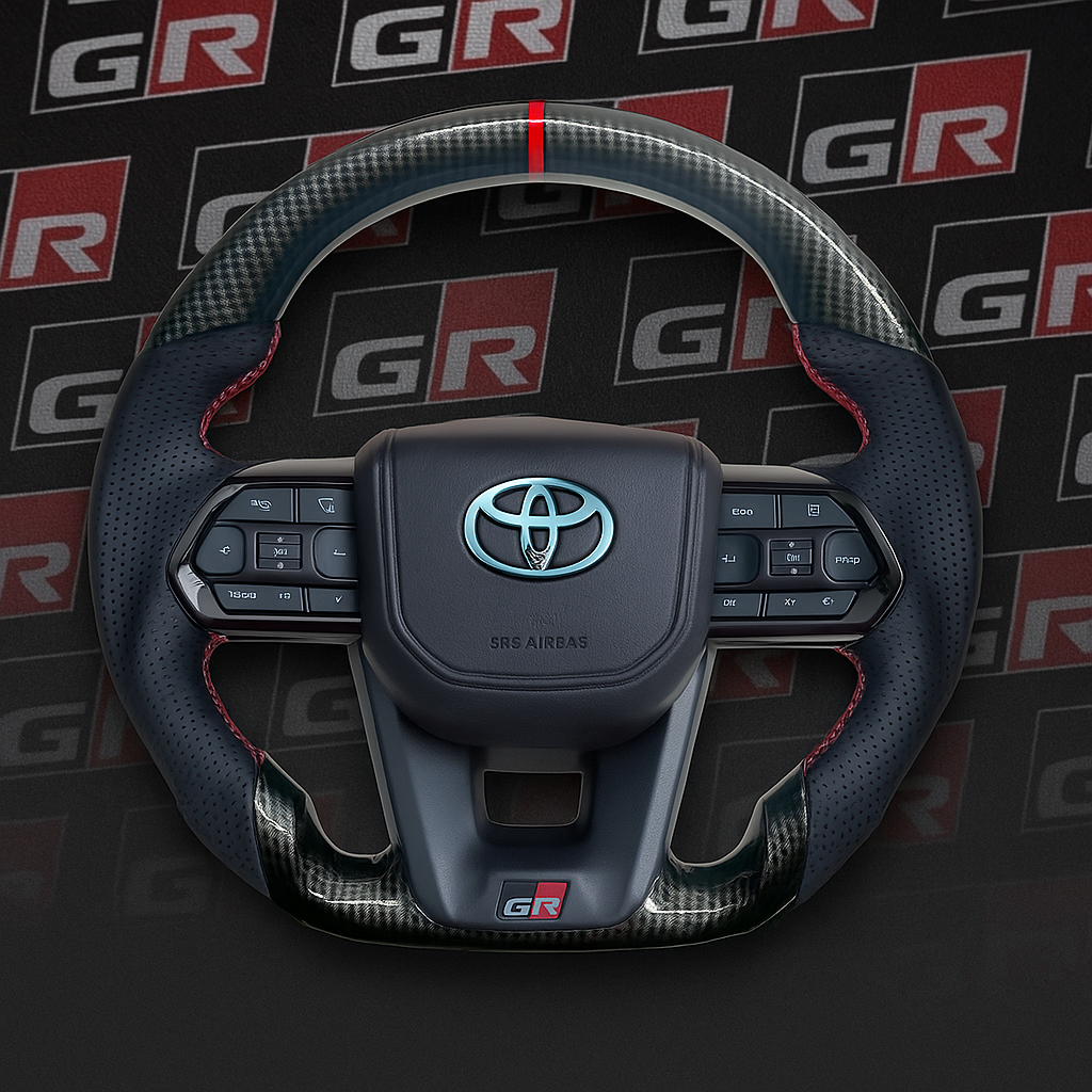 GR Sport Carbon Steering Wheel Upgrade – Toyota Hilux, Land Cruiser & Prado