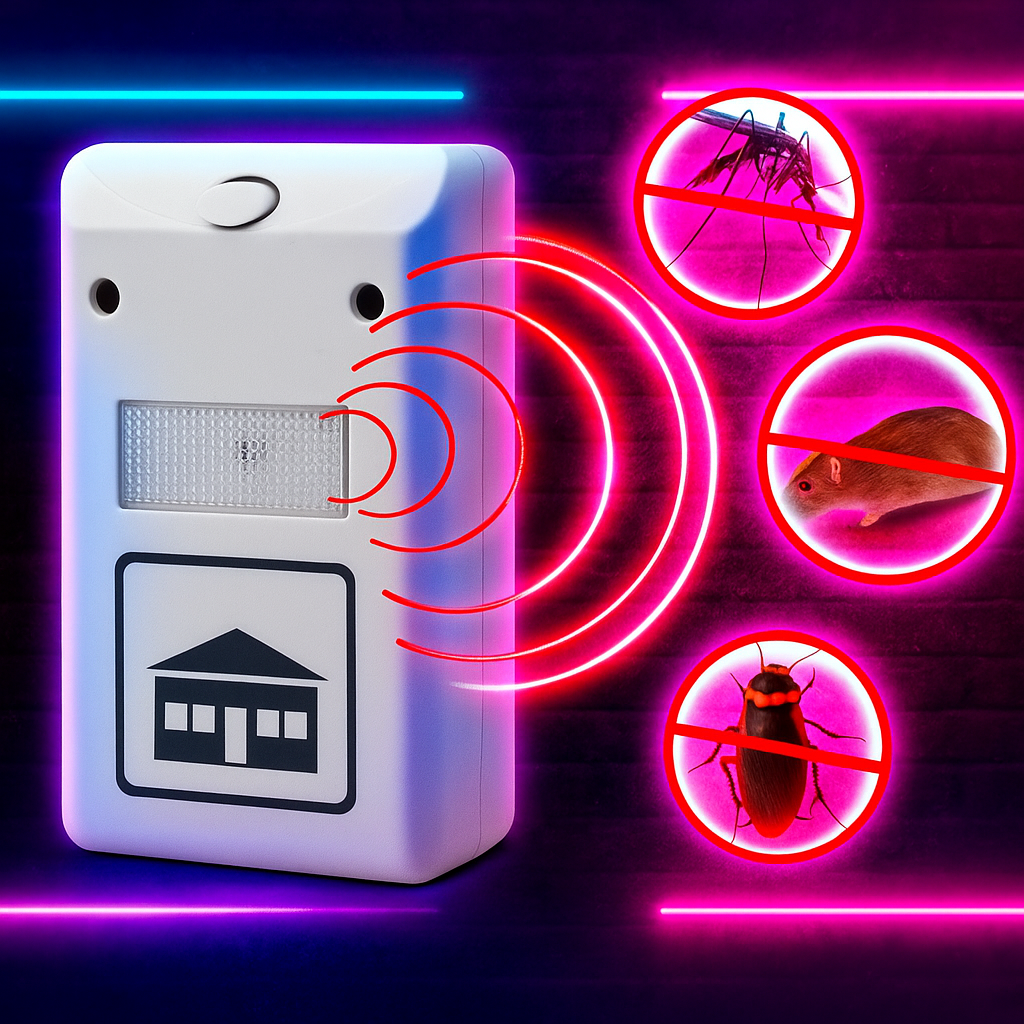 Pest Repelling Aid – Eco-Friendly Plug-In Rodent Control for Home & Office