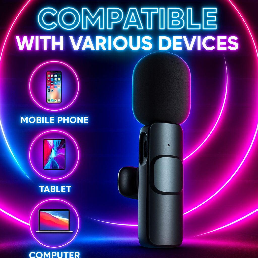 Lavalier Microphone System – Type-C Wireless