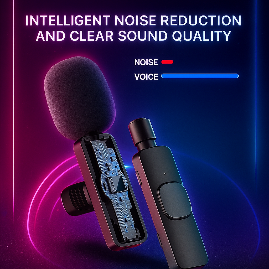 Lavalier Microphone System – Type-C Wireless