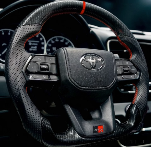 GR Sport Carbon Steering Wheel Upgrade – Toyota Hilux, Land Cruiser & Prado