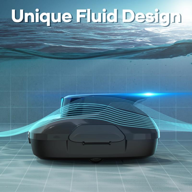 AIPER Cordless Robotic Pool Cleaner, Lasts up to 90 Mins, Ideal for above Ground Pools, Self-Parking,Automatic Brush #Smartlivinges