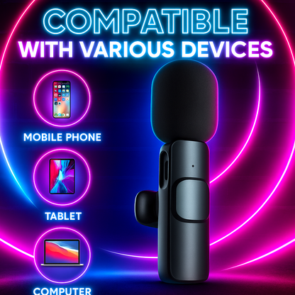 Lavalier Microphone System – Type-C Wireless
