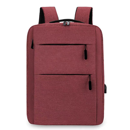 Multi Layer Zippered Laptop Bag, 13 Inches, 14 Inches, 15 Inches, Computer Backpack, Business Backpack, MEN'S and WOMEN'S TRAVEL