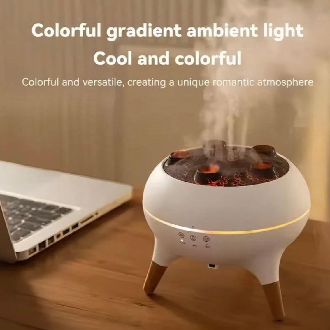 Jellyfish diffuser 250 ml with lights & remote