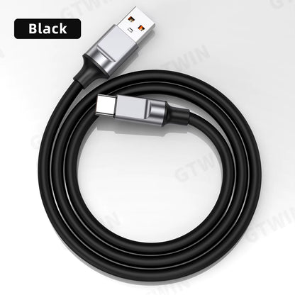 120W USB Type C Cable Fast Charging Usb C Cables Type-C Data Cord Charger USB C for Poco X6 Pro Samsung S23 Huawei Xiaomi 13