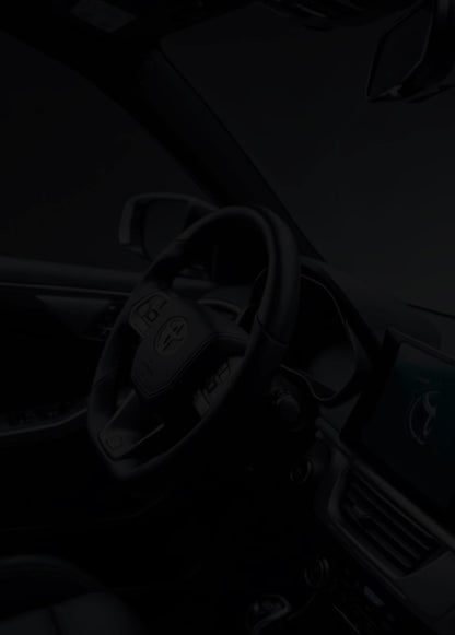 Toyota LC300 GR Sport Edition Genuine Leather Steering Wheel (Silver)