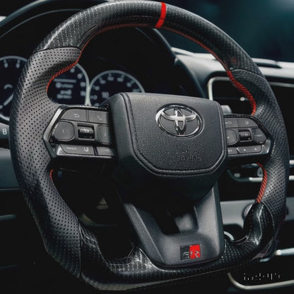 GR Sport Carbon Steering Wheel Upgrade – Toyota Hilux, Land Cruiser & Prado